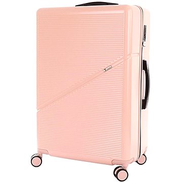 T-class - Velký cestovní kufr 2219, růžový, XL, 95 l