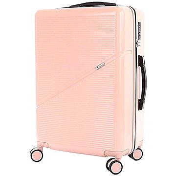 T-class - Střední cestovní kufr 2219, růžový, L, 60 l