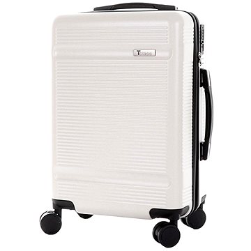 T-class - Palubní cestovní kufr 2218, bílý, M