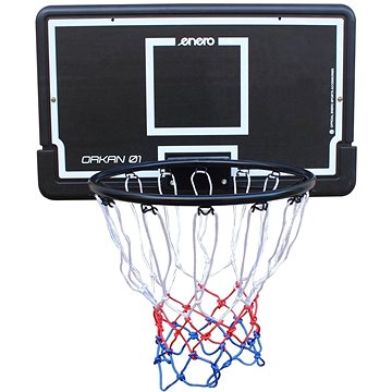 

ENERO Basketbalový koš 74 × 45 cm, obruč 40 cm, černý