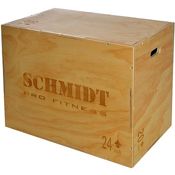 

Fitnessline Plyometrická dřevěná bedna – Plyo Box