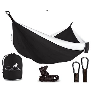 

KIK KX3958 Turistická houpací síť 260 × 140 cm, černá