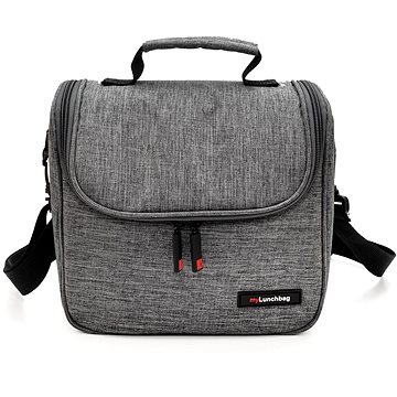 

IRIS Barcelona Obědová termotaška LunchBag - šedý melír
