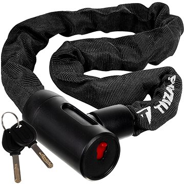 

Trizand 24028 Bezpečnostní zámek na kolo-motorku 90 cm, černý