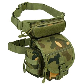 

Verk 14455 Taktická taška na stehno maskáč