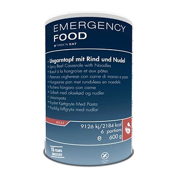 

Trek'n eat Emergency Food Pikantní hovězí guláš s těstovinami 600 g