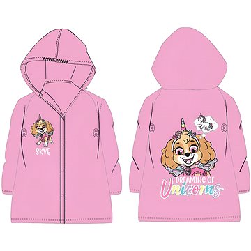 

Nickelodeon Dívčí pláštěnka Paw Patrol vel.122/128 - Skye