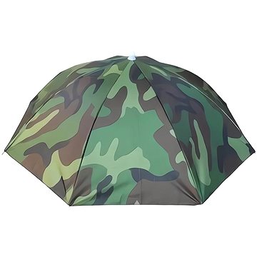 

Pronett XJ5388 Deštník na hlavu pro rybáře 65 cm maskáč