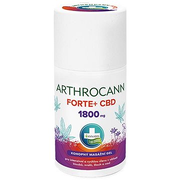 

Annabis Arthrocann Forte+ CBD 1800 mg masážní gel 90 ml
