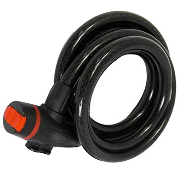 

Foxter 2466 Zámek na kolo - lanko, 100 cm, 2 klíče, černý