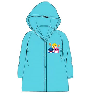 

Nickelodeon Dětská pláštěnka vel.92/98 - Baby shark