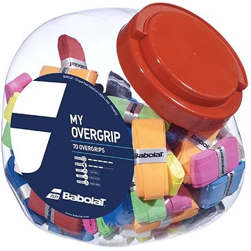 

Babolat My Overgrip x70 omotávka tl. 0,55 mm mix barev