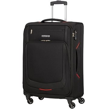 

American Tourister Velký kufr 80 cm Summer Session černý / oranžový