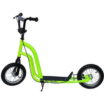

KUBIsport Koloběžka s nafukovacími koly 12" Mistral zelená