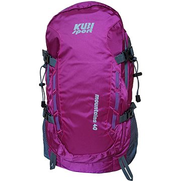 

KUBIsport Batoh Mountains 40 l, turistický, růžový