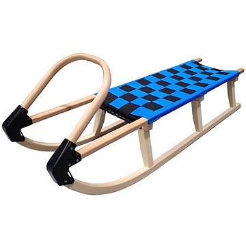 

KUBIsport Sáně 125 cm, dřevěné, modré
