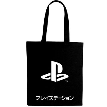 

Playsation: Black Katakana - shopping taška