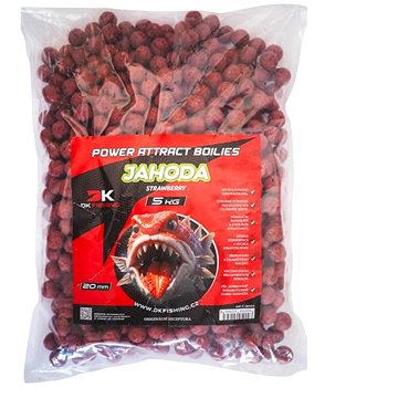 

DK Fishing Boilies Power Attract Jahoda 5 kg 20 mm