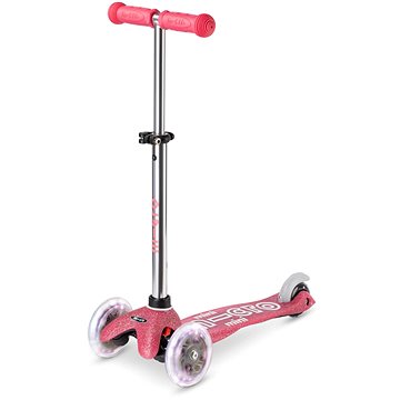 

Micro Mini Deluxe Glitter LED pink
