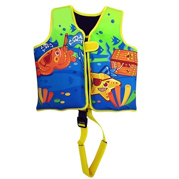 

Neo Splash Pirates Dětská neoprenová plovací vesta 18 - 30 kg, žlutá