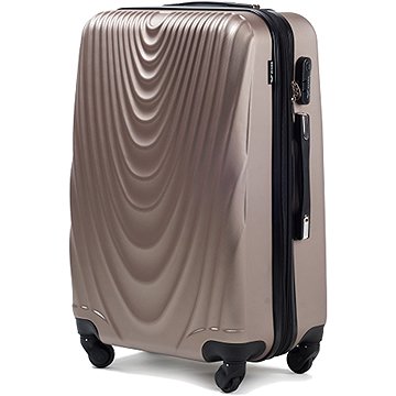 Wings Velký cestovní kufr 304 s rozšířením, 95 l, champagne