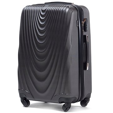 Wings Střední cestovní kufr 304 s rozšířením, 66 l, grafit