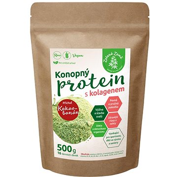 

Zelená Země Konopný protein s kolagenem 500 g