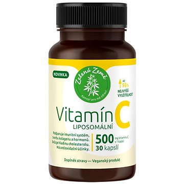 

Zelená Země Vitamín C liposomální, 30 ks