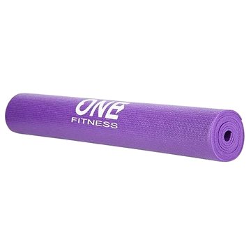 

ONE FITNESS Podložka pro jógu YM01 Fialová
