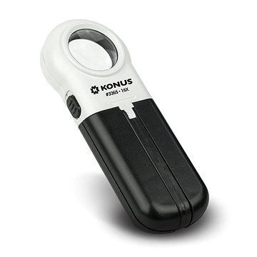

Konus Flexo-mini čtecí lupa 8x s LED světlem