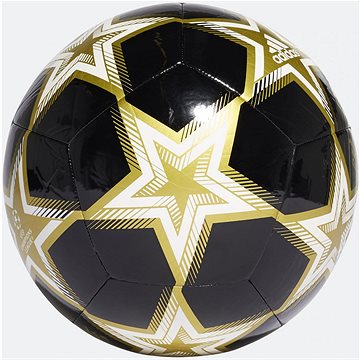 Adidas UCL Club Pyrostorm černá/zlatá - Fotbalový míč