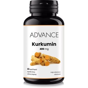 

ADVANCE Kurkumin 60 kapslí (extrakt 95 % kurkuminoidů)