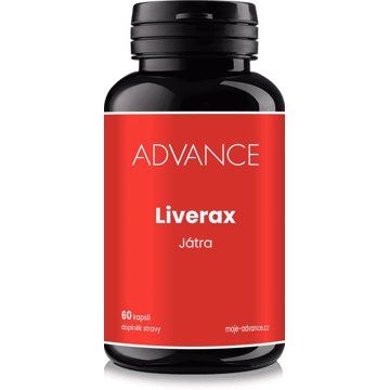 

ADVANCE Liverax 60 kapslí (ostopestřec s 80% silimarinu)