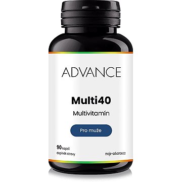 

ADVANCE Multi40 muži 90 kapslí - 40 přírodních látek