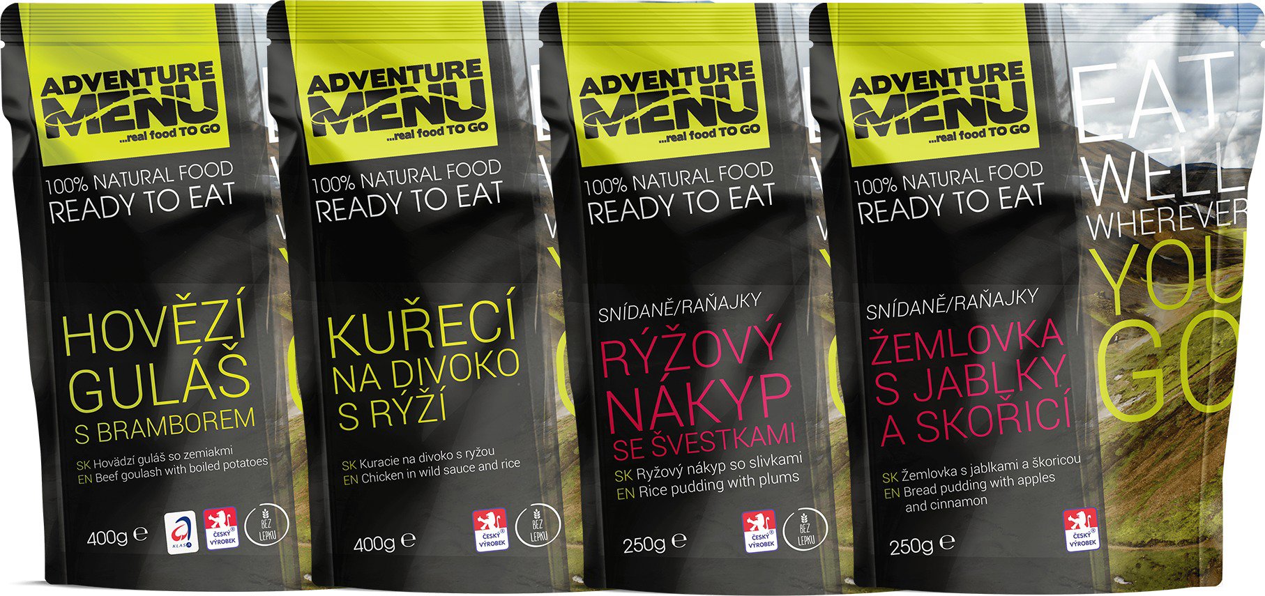 

Adventure Menu Balíček 2