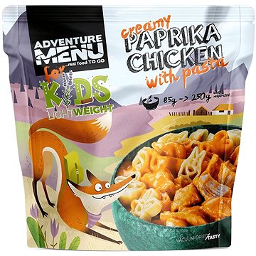 

Adventure Menu - Kuře na paprice s těstovinami