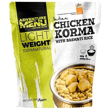 

Adventure Menu - Kuře Korma s rýží basmati
