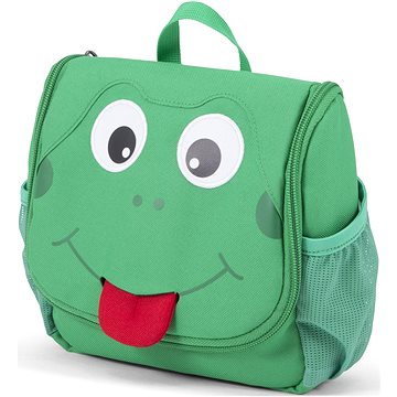 

Affenzahn Kids Toiletry Bag, Finn Frog, green