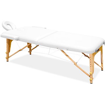 

Aga Dřevěné masážní lehátko MR6150 Bílé