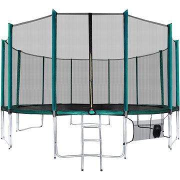 

Aga SPORT PRO Trampolína 400 cm Dark Green + ochranná síť + žebřík + kapsa na obuv