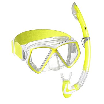 

Mares Dětský set maska a šnorchl Pirate set, neon žlutá