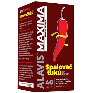 

Alavis Maxima Spalovač tuků 40 kapslí