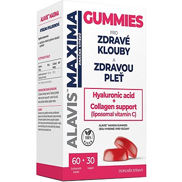 

ALAVIS Maxima Gummies 60 tablet + 30 kapslí - 2x