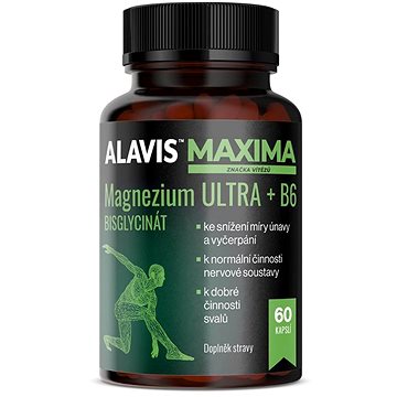 

ALAVIS MAXIMA Magnezium Ultra + B6 60 kapslí
