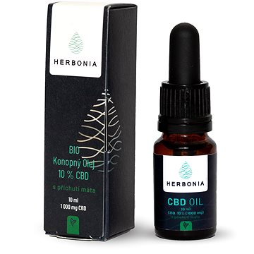 

Herbonia Konopný Olej Máta- 10 % CBD