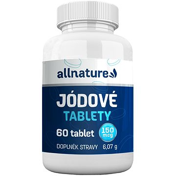 Allnature Jódové tablety 60 tbl. - Jod