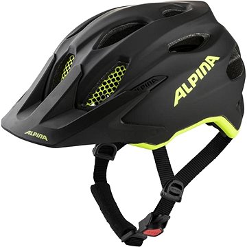 

ALPINA CARAPAX JR. FLASH black-neon yellow matt 51-56cm
