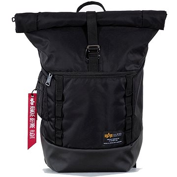 Alpha Industries Crew RT roll up černý