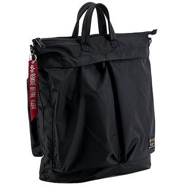 

Alpha Industries Label Helmet Bag černá