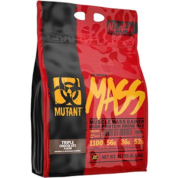 

MUTANT Mass 6800 g, trojitá čokoláda